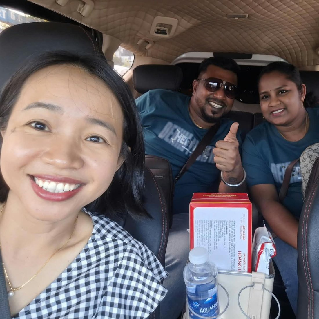 Young friends from Malaysia. He wakes up at 4.30am every morning to go to work in Singapore.