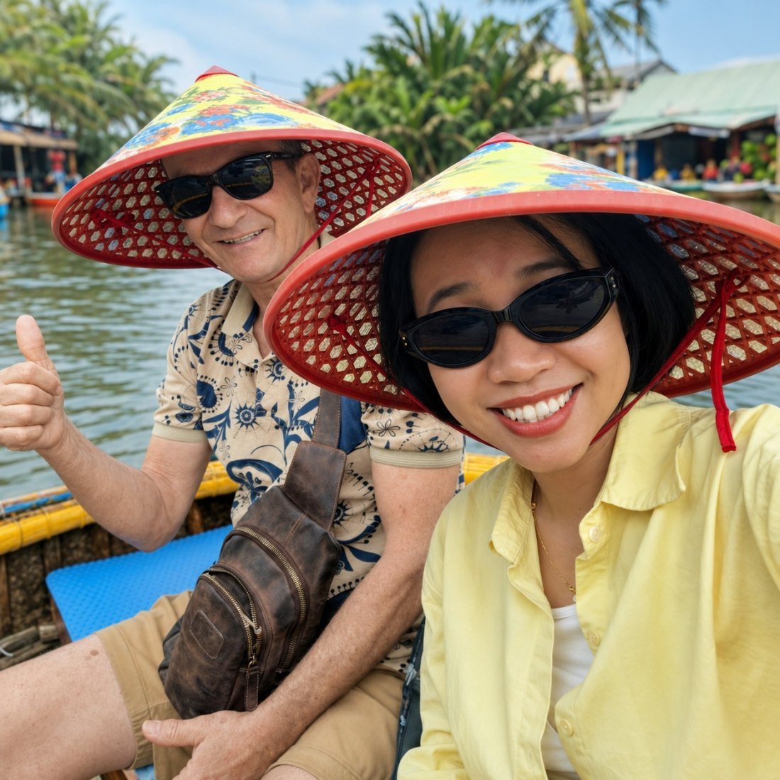 Basket boat trip in my home town.